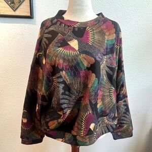 FARM Rio Women's XL Sweatshirt w Toucans  New, Never Worn